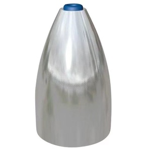 Plomb de pêche en tungstène de 10g en forme de balle pour montage Texas, poids pour vers, matériel de pêche au bar, vente en gros OEM - Product Image 1