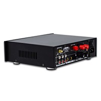 Amplificateur de karaoké professionnel DSP avec Bluetooth, USB, MP3, récepteur numérique pour système de cinéma maison, console de mixage audio stéréo