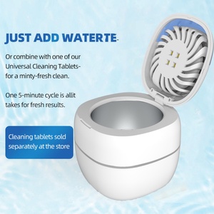 Limpiador Ultrasónico Portátil Recargable para Dentaduras Postizas, Retenedores y Aparatos Ortodóncicos |   Dispositivo de Cuidado Dental para Uso Doméstico - Product Image 4