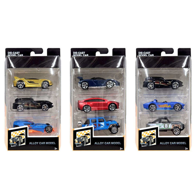 Hot Sales 1/64 Scale Simulation Alloy Sliding Racer Hot Free Wheel Model Car Classic Sports Car Mini Diecast Car
