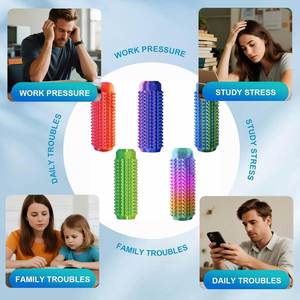 Llavero Sensorial Antiestrés con Púas Impreso en 3D de Plástico para Niños de 7 a 12 Años, Juguete de Bolsillo para Aliviar el Estrés y la Ansiedad - Product Image 5