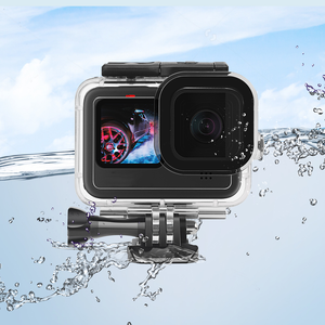 SHOOT 60M boîtier en plastique étanche de plongée pour <span class=keywords><strong>GoPro</strong></span> 13 12 <span class=keywords><strong>11</strong></span> 10 coque de <span class=keywords><strong>Protection</strong></span> sous-marine pour <span class=keywords><strong>Gopro</strong></span> <span class=keywords><strong>Hero</strong></span> 13 12 <span class=keywords><strong>11</strong></span> 10 - Product Image 2