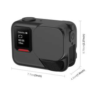 Groothandel Camera Case Voor Insta360 Ace Pro 2 Puluz Body Siliconen Beschermhoes Met Lensdop En Riem Beschermhoes - Product Image 2