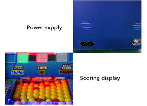 Máquina de Juego de Habilidad de Lanzamiento de Pelotas con Temática Espacial Threeplus, Máquina de Juego de Arcade con Cubo Mágico y Redención de Tickets en Venta - Product Image 4