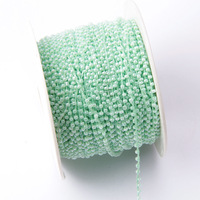 Perles de verre 2mm 4mm, perles tubulaires en cordon, perles de riz pour accessoires vestimentaires