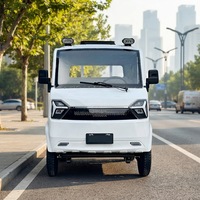 Mini camion électrique certifié CEE, 2 places, fourgonnette de transport avec une autonomie de 100 km pour la livraison du dernier kilomètre