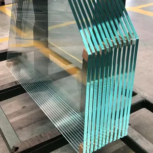 Jinjing usine en chine fournit directement des portes en verre laminé transparent
