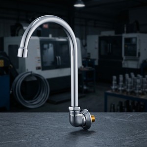 Grifo de Cocina Cromado Extraíble Monomando Mezclador de Latón para Fregadero Instalación Personalizada - Product Image 3