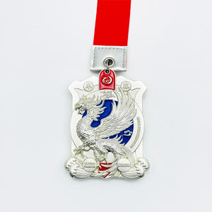 यात्रा साहसिक पदक-कंपास और मानचित्र डिजाइन जस्ता मिश्र धातु कास्टिंग वाटरप्रूफ एंजेल यात्री उपहार - Product Image 3