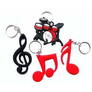 <span class=keywords><strong>Portachiavi</strong></span> in PVC Morbido 2D a Forma di Strumento Musicale, Chitarra / Chitarra Elettrica / Tastiera, <span class=keywords><strong>Portachiavi</strong></span> a Forma di Batteria - Product Image 6