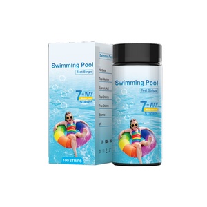 OEM ODM 100 Hot Tub Spa <strong>Test</strong> <strong>Strips</strong> - <strong>Quick</strong> Pool Water Testing Kit 7-in-1 Accurate Pool <strong>Test</strong> <strong>Strips</strong> - Product Image 1