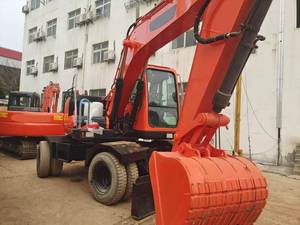 High Powerful Excavator 15 Ton <b>Wheel</b> Excavator DX150 Earthmoving Machinery - Product Image 5