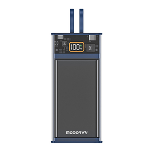 MODORWY 10000mAh Chargeur de <span class=keywords><strong>batterie</strong></span> <span class=keywords><strong>externe</strong></span> portable haut de gamme Affichage LED Câble magnétique intégré <span class=keywords><strong>Batterie</strong></span> <span class=keywords><strong>externe</strong></span> pour Micro USB - Product Image 1