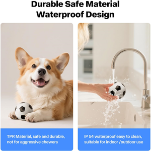 פיפ "א רשמי מורשה צעצועים לחיות מחמד אוטומטית כדור נע עמיד למים אוטומטי כלב להביא כדור גליל עבור גביע העולם פיפ" א - Product Image 5