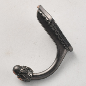 Wenzhou Platinum Link Snake Shape <b>Wall</b> <b>Hook</b> Brushed Red Antique Bronze Heavy Duty Vintage Coat <b>Hook</b> For Entryway Alloy - Product Image 3