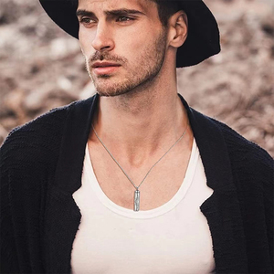 Joyería de cremación de acero inoxidable, colgante de recuerdo de dragón/ala de Ángel, cenizas de hueso, promesa, regalo de joyería conmemorativa - Product Image 6