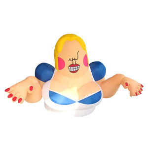 Personaje de Dibujos Animados Inflable de Tela Oxford, Modelo Personalizado de Mamá Gorda Divertida para Parque Infantil, para Mayores de 14 Años - Product Image 4