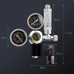 Acuario CO2 Difusor Regulador Acuario Co2 Generador Kit Válvula solenoide Válvula antirretorno Contador de burbujas FishTank Accesorios - Product Image 6