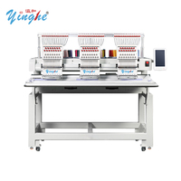 Machine à broder multifonctionnelle YINGHE avec système informatisé pour sequins, cordons et courbes laser, tailles, têtes et aiguilles personnalisables – Direct Usine
