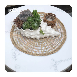 Giá tốt nhất của 3050*650*25mm sửa đổi Acrylic bề mặt rắn nhà không độc hại bàn bếp tròn - Product Image 2