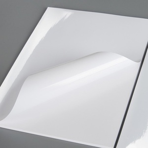 Pet siêu trắng tự dính Vinyl <span class=keywords><strong>A4</strong></span> Sheets đối với tùy chỉnh Sticker trên thực phẩm mỹ phẩm chai phim hoạt hình thiết kế máy in phun nhãn - Product Image 6
