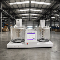 Testeur de viscosité cinématique à double bain VST-2000D ASTM D445 GB265 8 positions 40 ℃   100 ℃   Indice de viscosité