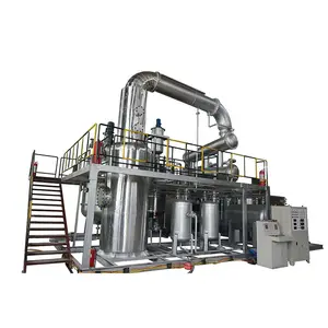 Hiçbir kirlilik atık lastik Pyrolysis yağı arıtma yağı için % dizel makine