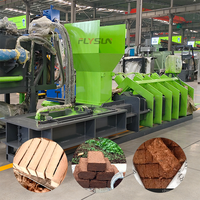 Machine de fabrication de blocs hydrauliques multifonctionnelle entièrement automatique, équipement spécial de moulage pour fibres de coco et coques de riz
