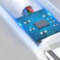 Câble de charge rapide USB Type-C 6A 1M, cordon de chargeur USB-C super rapide, câble de synchronisation de données pour téléphones mobiles et tablettes Android