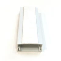 Mini goulotte en PVC blanc pour câble UPVC