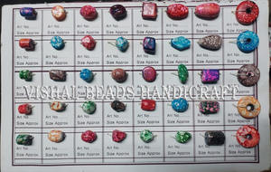 Última colección de cuentas de cristal de lujo de colores mezclados para hacer pulseras de joyería cuentas sueltas de cristal de Murano VISHAL BEADS HANDICRAFT - Product Image 4