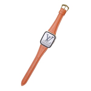 สายนาฬิกาหนังแท้พรีเมียมแบบบาง Upro Wholesale สำหรับ Apple Watch 11 10 9 8 7 SE สายรัดข้อมือหนังทรงเรียวบาง - Product Image 5