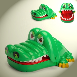 KK חדש 8.4 אינץ' משחקי צעצועי שיני תנין גדולים לילדים, משחקי רופא שיניים אצבע נושכת תנין, צעצוע משחק שיני תנין מצחיק - Product Image 4