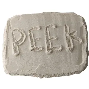 Tùy chỉnh chế tạo PEEK manufactural trắng trong suốt các bộ phận nhựa PEEK bột