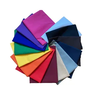 Fabrikant Doek Materiaal Stof Voor Jurken Groothandel Tc Twill 133*72 118Gsm Polyester/Katoen Geweven Stof