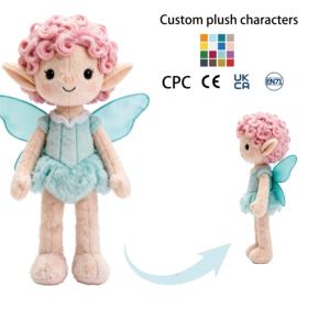 Bambola Principessa Personalizzata in Peluche, Personaggio dei <span class=keywords><strong>Cartoni</strong></span> <span class=keywords><strong>Animati</strong></span>, Regalo di Compleanno Personalizzato per Bambini - Product Image 6