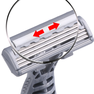 कारखाने का उत्पादन स्वेडेन स्टेनलेस स्टील ट्रिपल ब्लेड शेविंग रेजर ब्लेड - Product Image 3