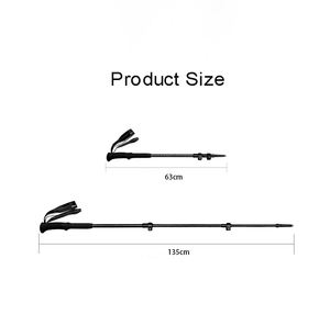 Bâtons <span class=keywords><strong>de</strong></span> <span class=keywords><strong>randonnée</strong></span> en fibre <span class=keywords><strong>de</strong></span> <span class=keywords><strong>carbone</strong></span> avec logo personnalisé, bâtons <span class=keywords><strong>de</strong></span> marche <span class=keywords><strong>ou</strong></span> <span class=keywords><strong>de</strong></span> <span class=keywords><strong>randonnée</strong></span> avec verrous à réglage rapide - Product Image 2