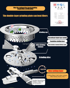 Hot Sale Kitchen Food Waste Disposer Processador De Lixo com Motor Sink Waste Crusher - Product Image 4