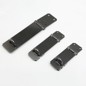 Dễ dàng cài đặt cửa thép carbon khóa chống trộm hộ gia đình phần cứng với ổ khóa Clasp cổng <span class=keywords><strong>Hasp</strong></span> STAPLE cho Nhà kho chốt - Product Image 3