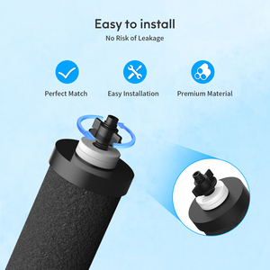 Cartucho de Filtro de Carbón Activado Negro de Repuesto para el Modelo <span class=keywords><strong>Berkey</strong></span> BB9-2, Compatible con el Sistema de Filtración de <span class=keywords><strong>Agua</strong></span> por Gravedad - Product Image 5