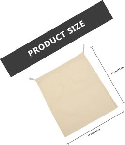 Cotton Canvas Laundry Bag With Handles - Product Image 2
