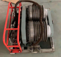 Treuil hydraulique à double capstan 50kN avec nouvelle boîte de vitesses à roulements et garantie 1 an pour les hôtels