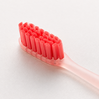 Brosse à dents en nylon antidérapante à ventouse en silicone, à poils moyens, pour soins bucco-dentaires, vente en gros directe d'usine