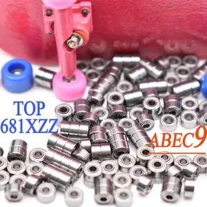 681XZZ ABEC 7 micro rodamientos de bolas juguetes diapasón camiones rueda 2mm 1,5x4x2mm diapasón rodamiento 681XZZ