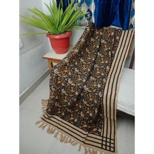 Premium 100% Cotton Throw Blanket Printed Tassels Eco-friendly Lightweight All-<b>Season</b> Home Decor for <b>Great</b> Price - Product Image 1