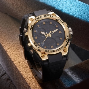 SHUAIKE 954 New Men's Sports <b>Digital</b> Watch Silicone Strap Waterproof Luxury Electronic Watch Impact <b>Clock</b> Watch - Product Image 4