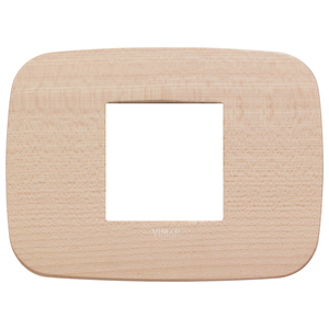 Placa de pared Vimar Maple de 12.75x9.5 cm con cubierta de salida única - Product Image 1