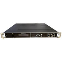 KUNUOMAGIC 12 en 1 DVB-S2X IP Gateway CI IRD Canales Encriptados DVB-S2 DVB-T Modulador RF Descifrador de Satélite para Hoteles