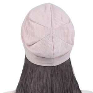 Vente en gros de chapeaux de <span class=keywords><strong>chimio</strong></span> baggy décontractés pour femmes à rayures à la mode pour printemps et été - Product Image 5